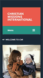 Mobile Screenshot of cmiworld.org